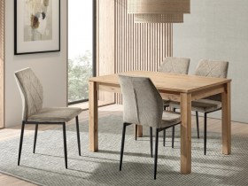 TAULA rectang R7 roure